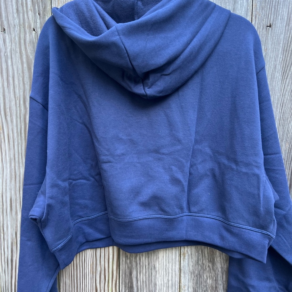 NWT PINK Everyday Fleece Crop Hoodie Sweatshirt size XL - Picture 12 of 12